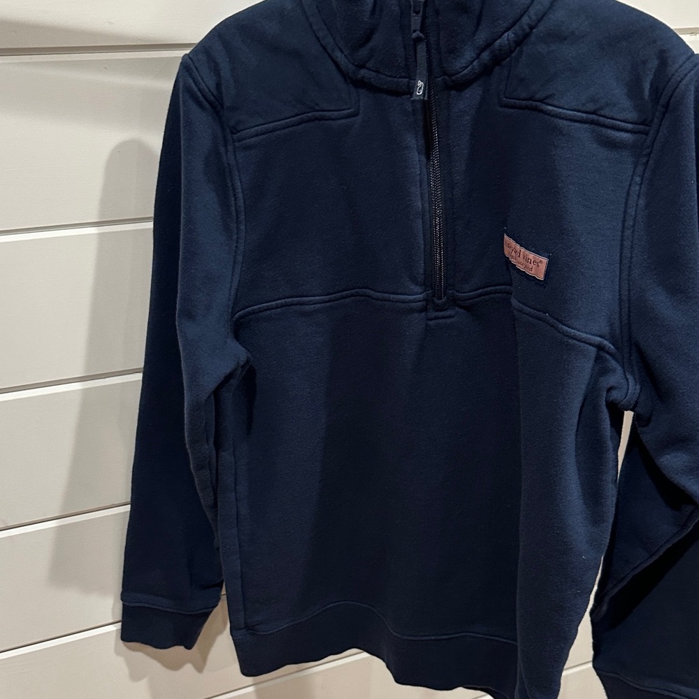 Vineyard Vines Boy’s Navy Half-Zip Sweater